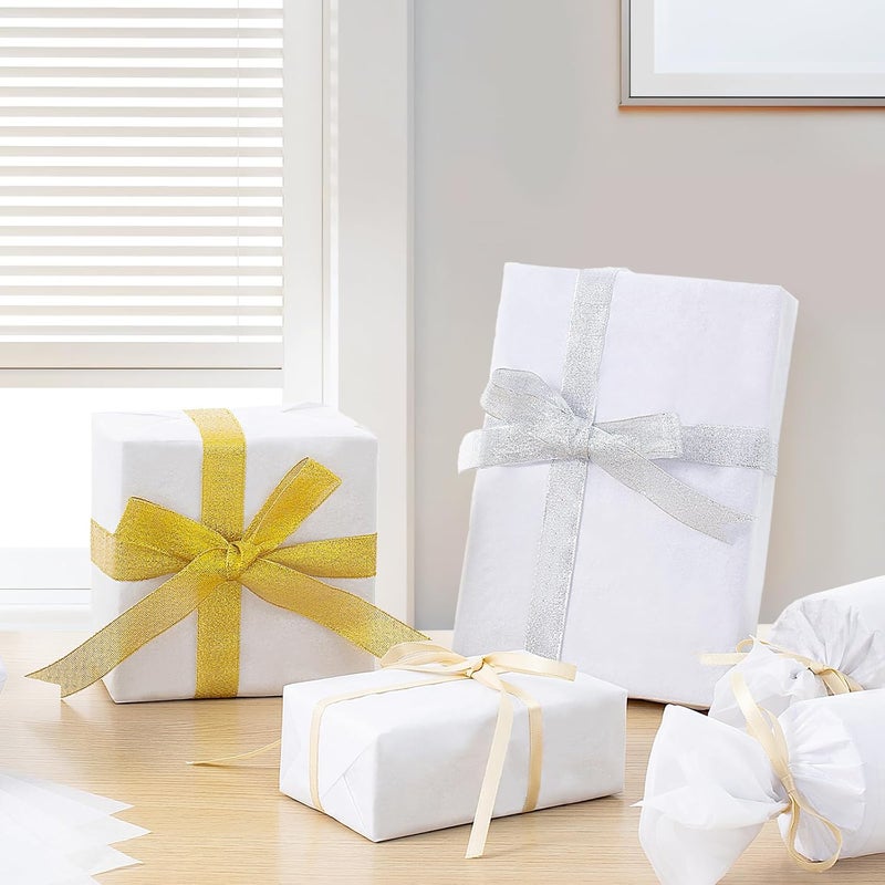Simetufy White Tissue Paper for Gift Bags, 115 Sheets of 14 x 20 Inches White Wrapping Paper, Gift Wrapping Tissue Paper Bulk for Crafts, Holiday, Birthday, Christmas, Party Decor and DIY Crafts - Image 5
